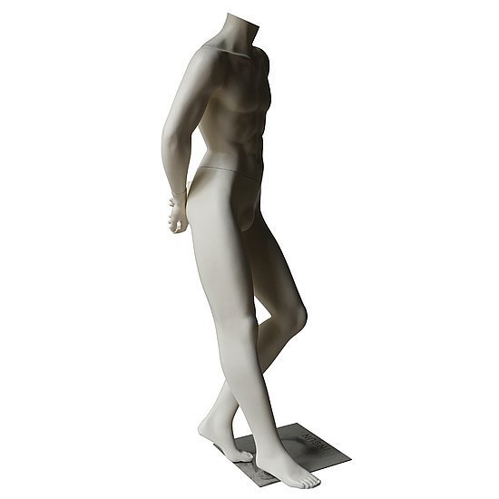 Male mannequin "Classic White Headless"