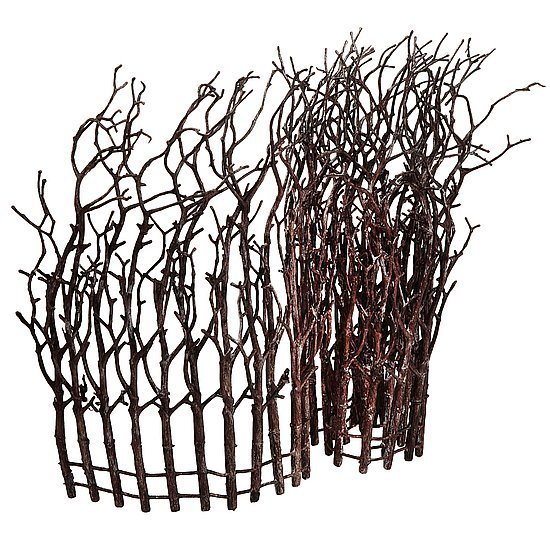 Brushwood fence