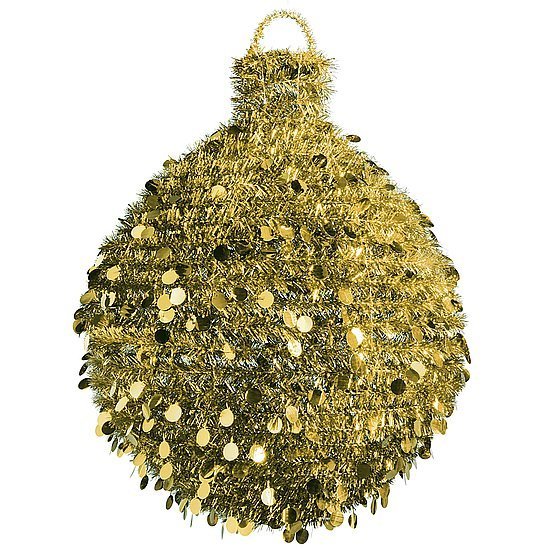 Giant tinsel ball 70cm Ø Etalage Decoratie