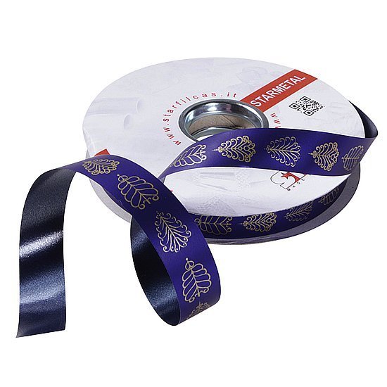 Poly ribbon "Leaf ornament"