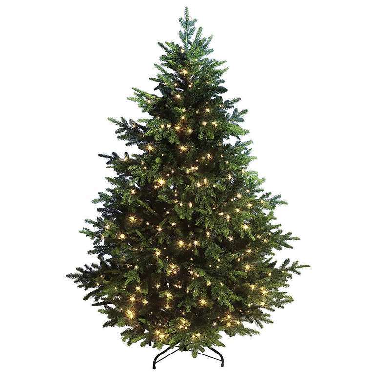 Norway spruce with LED
