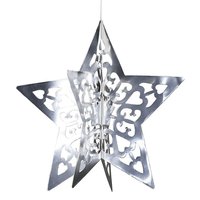 Foldable star hanger