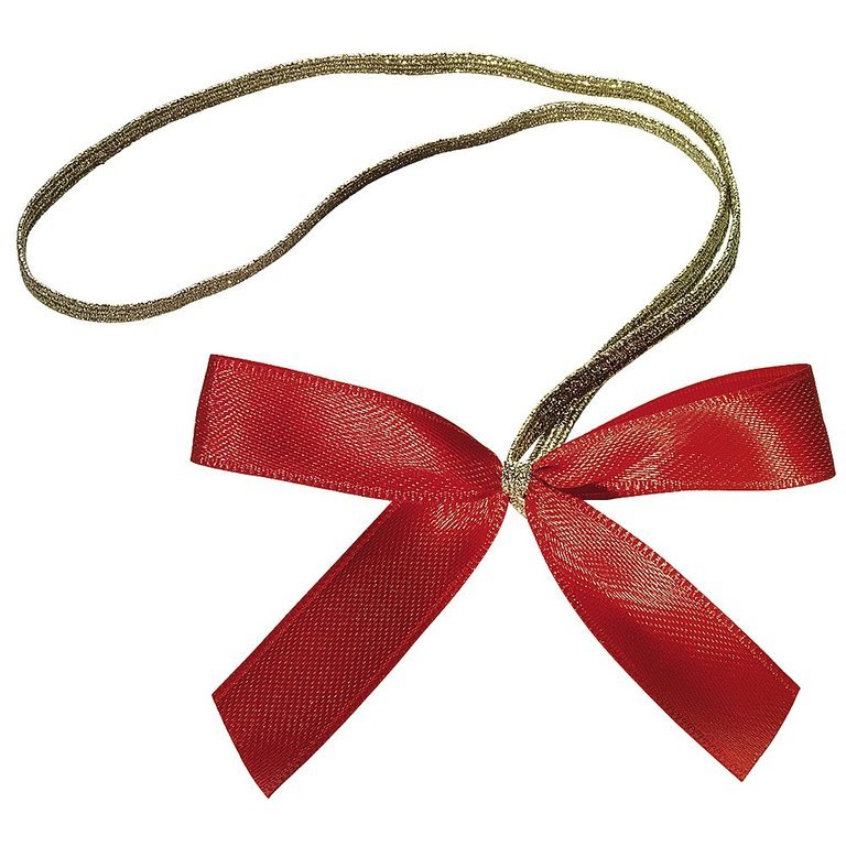 Ready-to-use ribbons with rubber band