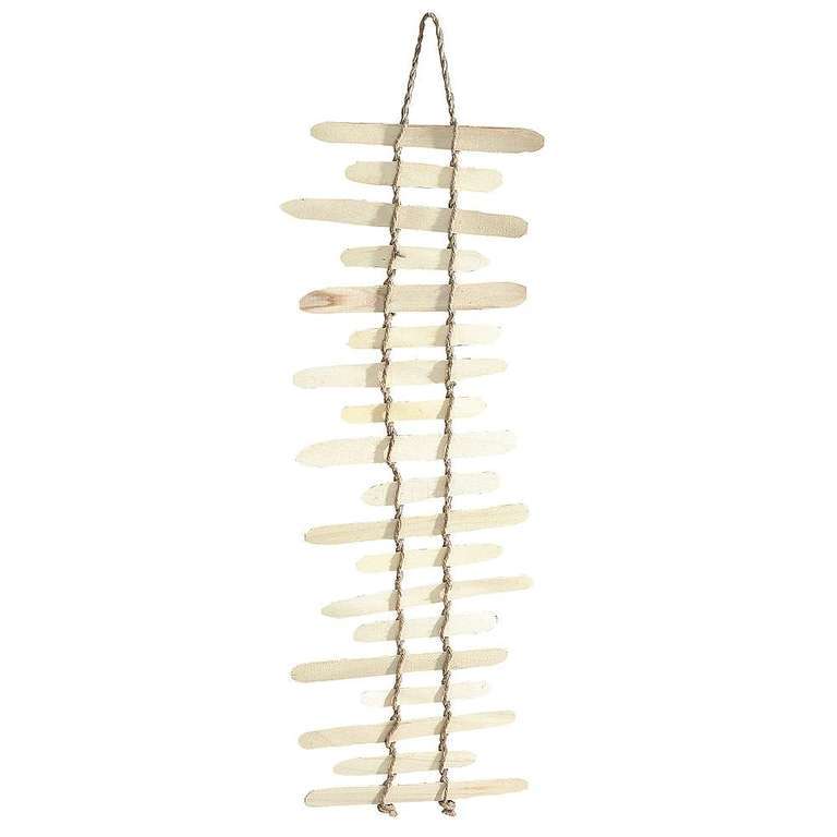 Holzleiter Deko 110cm natur