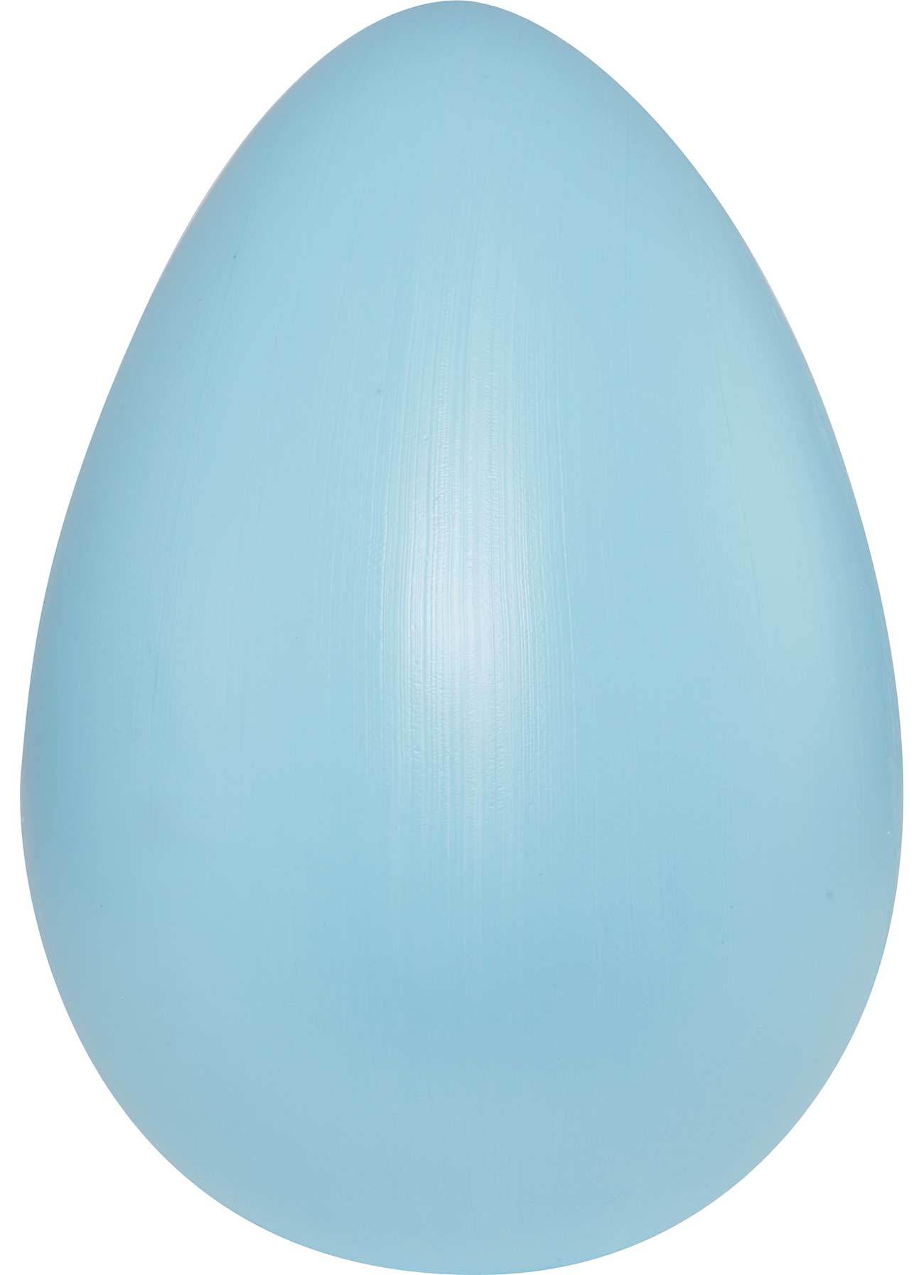 Ei, Kunststoff, 30 cm hoch pastellblau