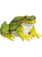 Frosch, Polyresin, grün 25x22x15cm,
