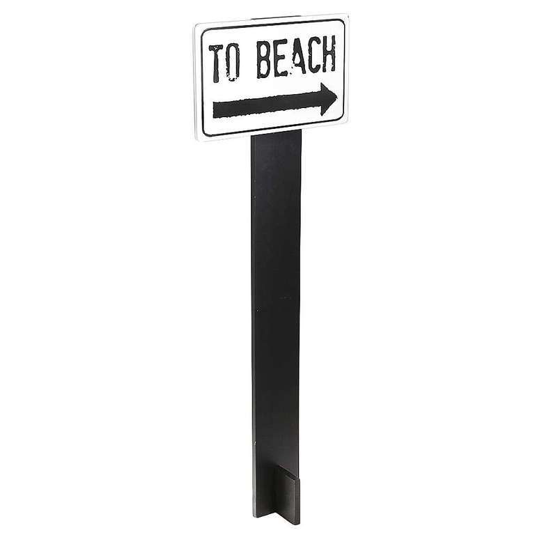 Wegwijzer"To Beach"120cmH