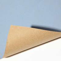 Geschenkpap.Uni blauw 70cm/50m