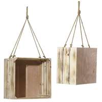 Kisten 35/40cm quadrat brown 2er/Set