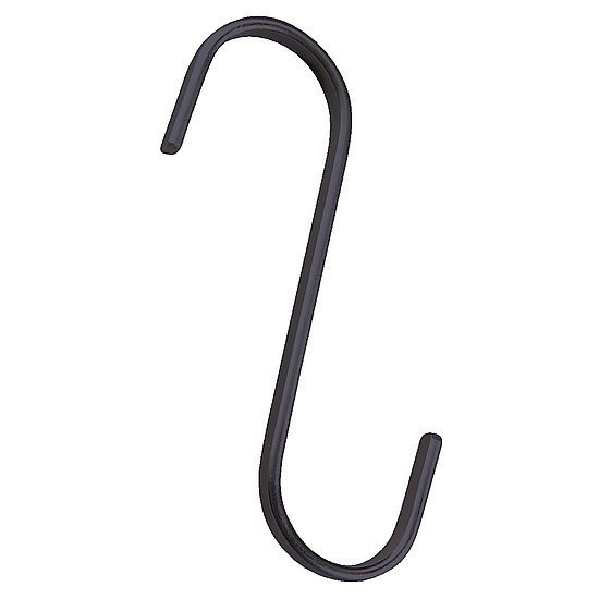 S-Haken-fl matt/anthra.12cmL