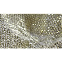 Lurexgewirke Netz gold,150cm B