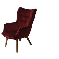 Lounge Stuhl 72x82x94,5cm d.rot