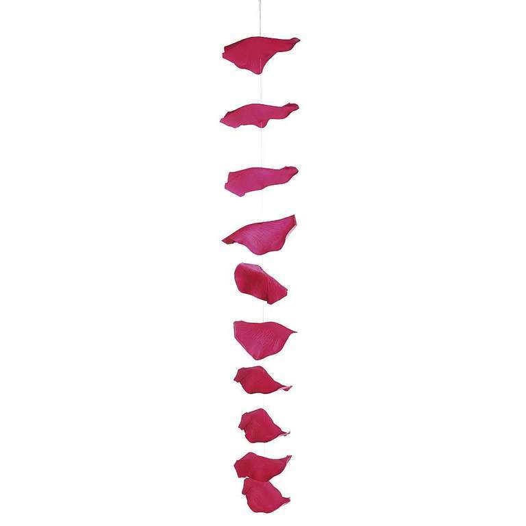 Blumenkette 3er Set pink 170cm