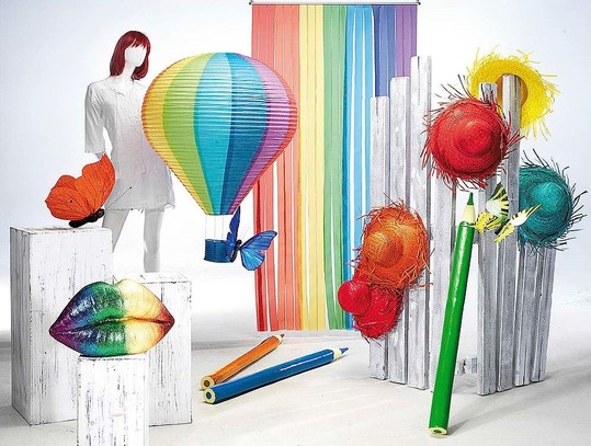 Rainbow colors