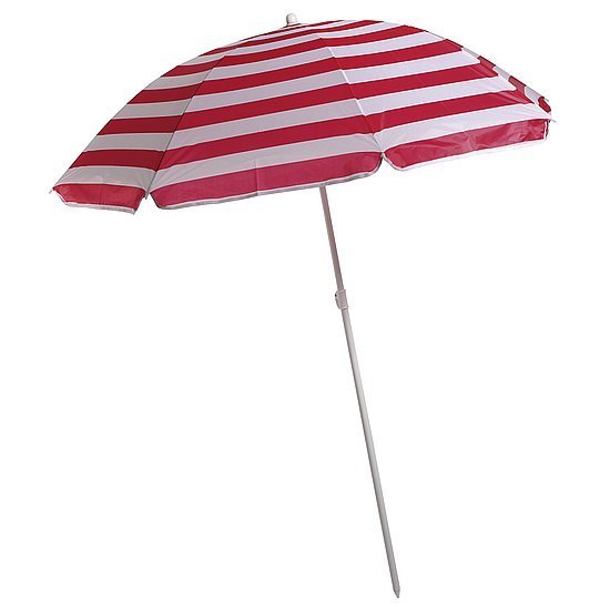 Sonnenschirm rot/wei Etalage Decoratie