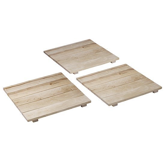 Holzpalette natur 45x45x3cm 3St.