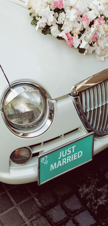 Banner Just Married 