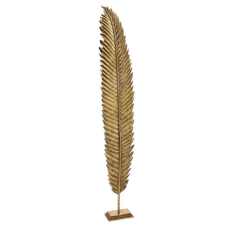 Metal veer gold 134 cm.