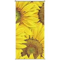 Banner zonnenbloemen 100x200cm