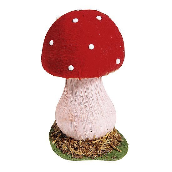 Pilz rot 10x8x13cm