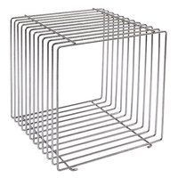 Cube Gitter 40x40x40cm chrome