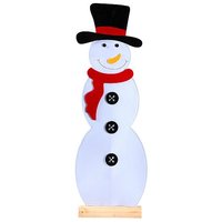 Schneemann-Aufsteller 36x10x115cm