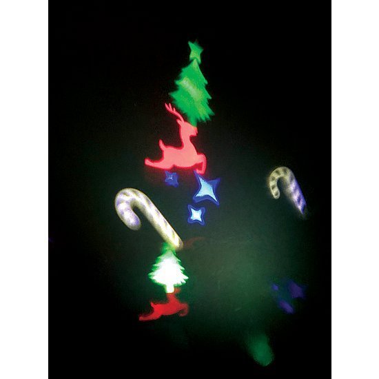 Projektor Lampe Xmas 7,5x14,5cm