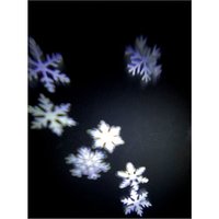 LED Projektor Schneefl.3m au