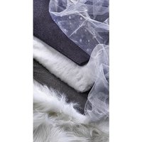 Organza Schneeflocken wei