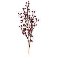 Beeren-Zweig rot, 70cm lang