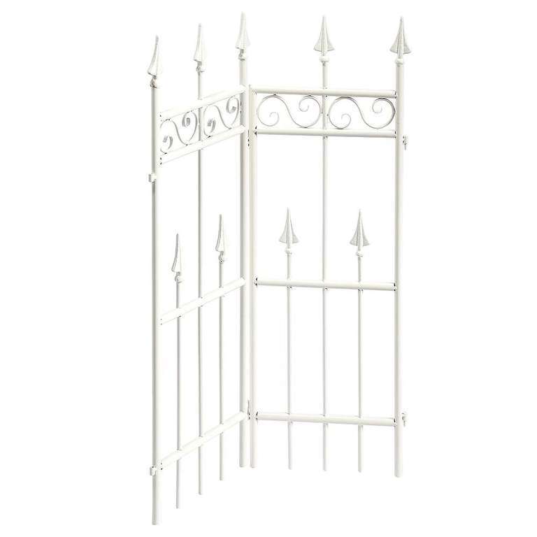 Decorative metal fence