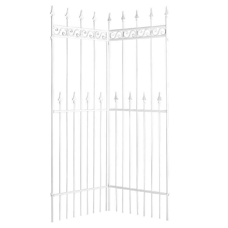 Decorative metal fence