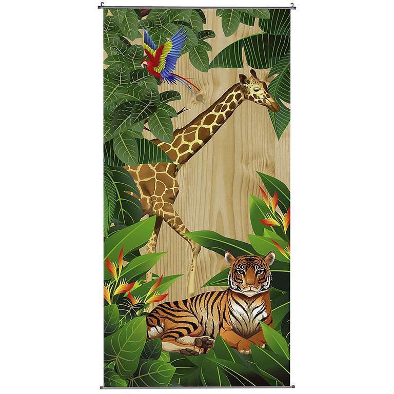 Banner 100x200cm Jungle Animals