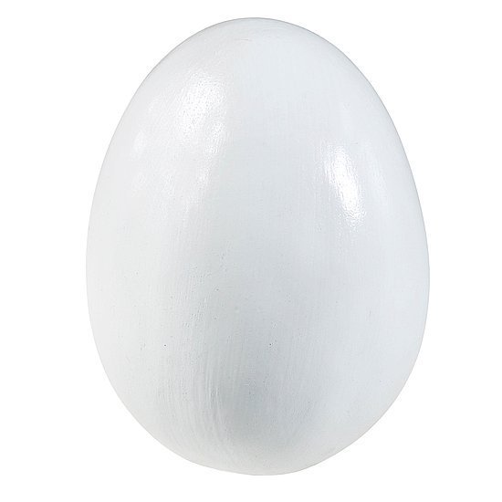 Osterei Lackoptik 18cm wei