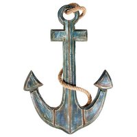Anker blau m.Jute 60x40x3cm