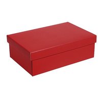 Kartonage 30x20+10cm rot 10Stk.
