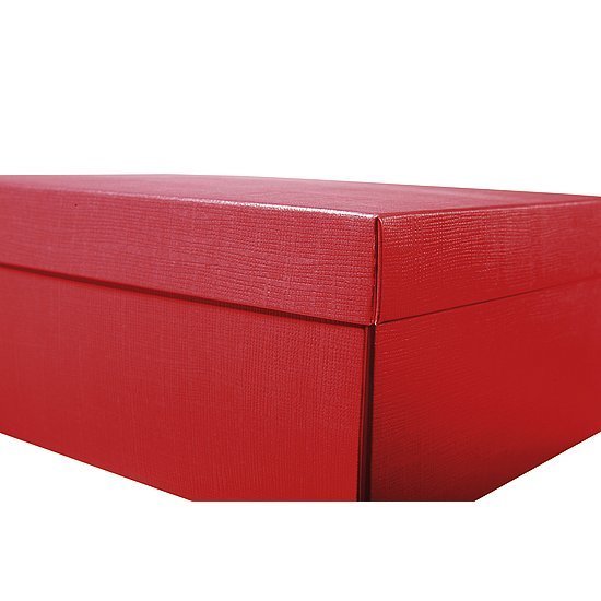 Kartonage 24x17+10cm rot 10Stk.