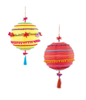 Lantaarn multicoloured 2 dlg