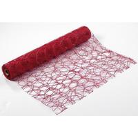 Sizoweb Gewebe 60cm/25m rot