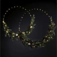 LED-Ringe+Tannenzweige 65+55cm