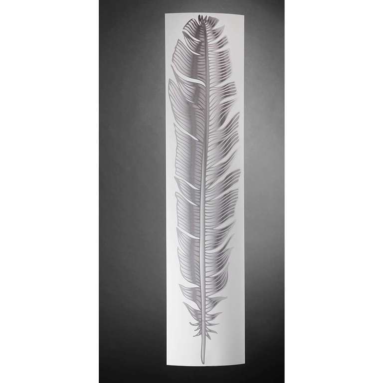 Deco Foil Banner Feather