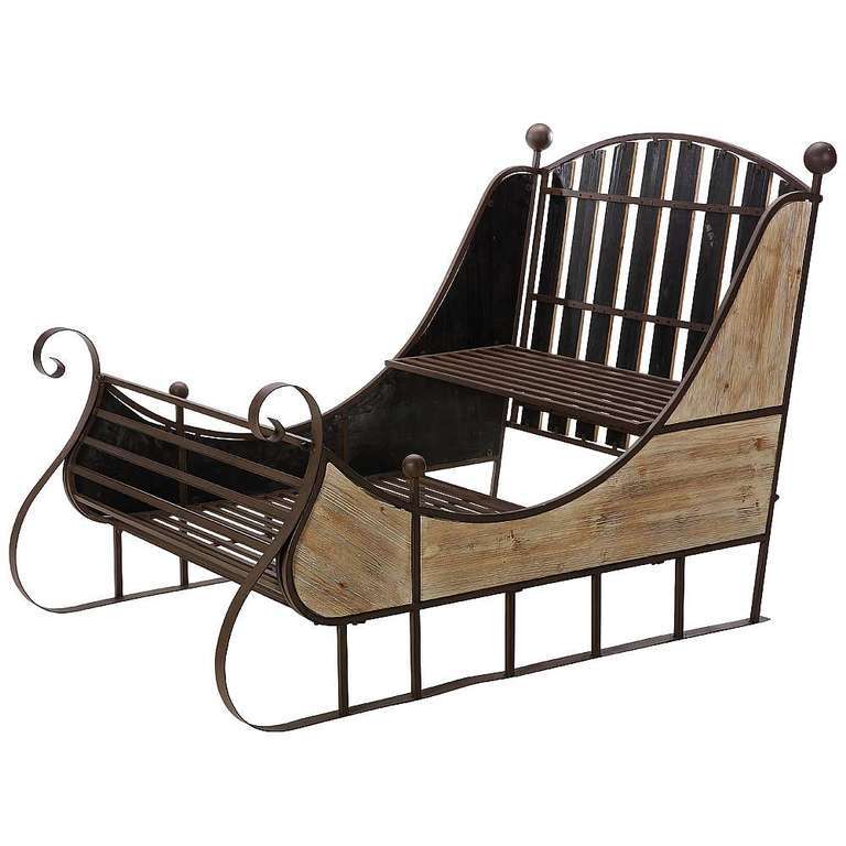 Schlitten Vintage 166x109x111cm