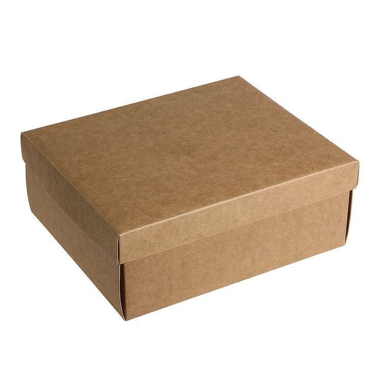 Gift boxes brown -10 pcs
