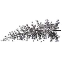 Artificial PE Christmas fir tree hanging