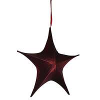 XXL Foldable star Ø 40 cm, red