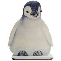 Pinguin-Aufsteller 28x35cm,Holz