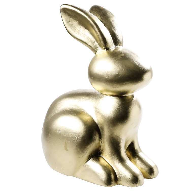 Hase gold,Ohren stehend 40x26x50cm