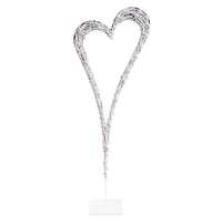 Rattan heart stand 180cm