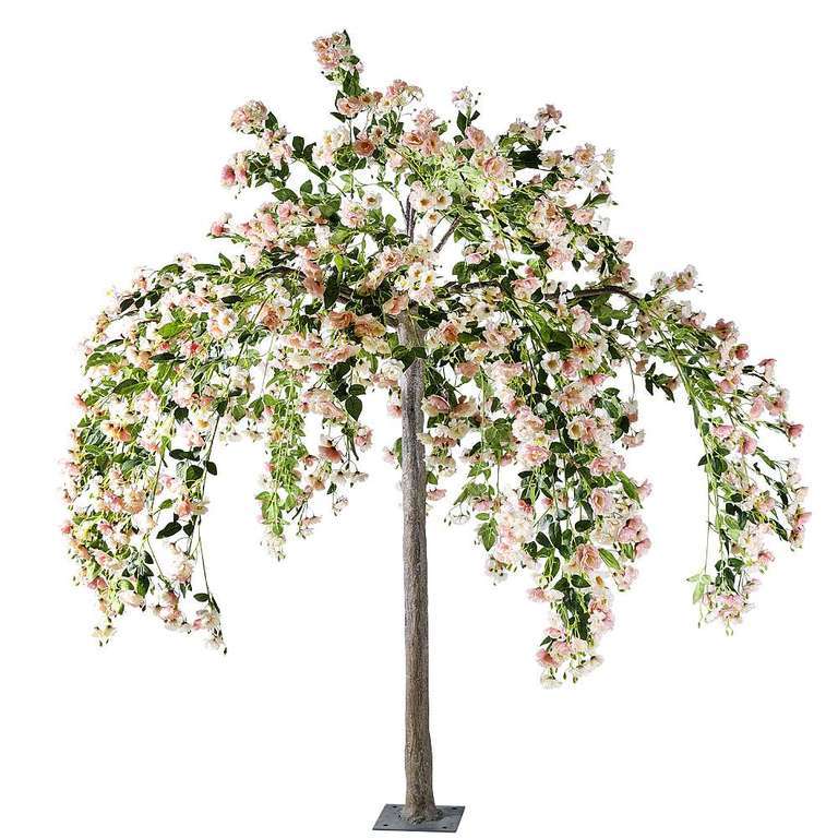 Rose Tree white/Rose - 210cm