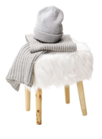 Deko-Hocker Holz 37x28x42cm